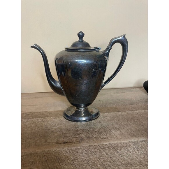 Vintage Mullholland ESPN (Electro Plate on Nickel Silver)  Tea Pot art deco deco - Picture 1 of 7